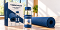 Yoga mat with 1 ltr bottle combo